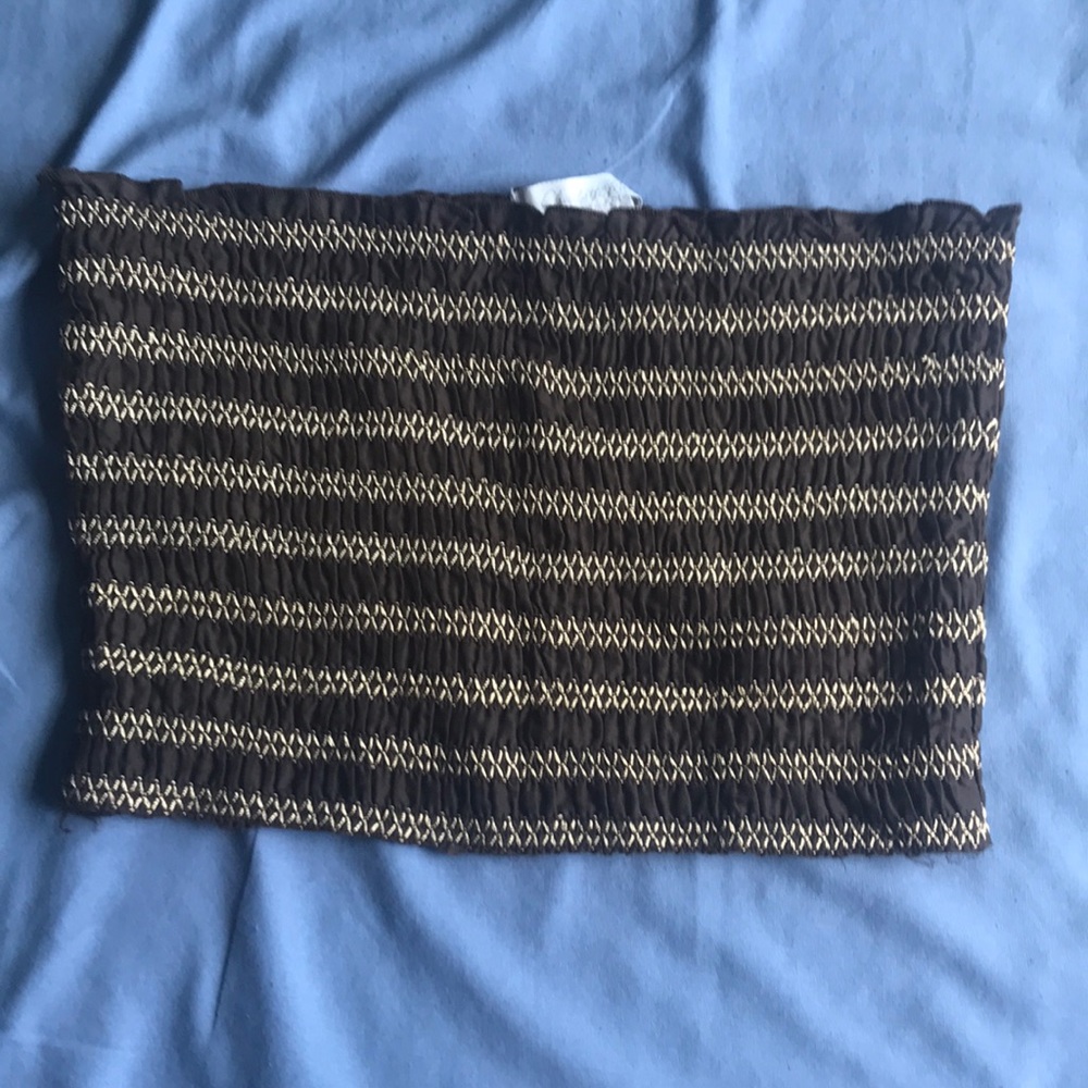 Bandeau crop top